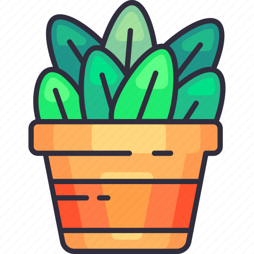 Pot plant, pot, plant, leaf, nature, gardener, gardening icon - Download on Iconfinder