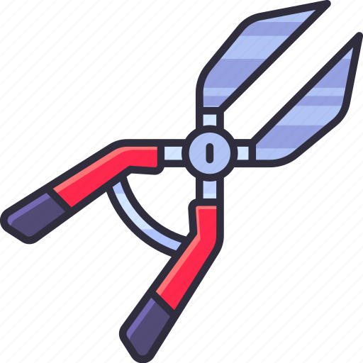 Pruners, secateurs, scissors, tool, cut, gardener, gardening icon - Download on Iconfinder