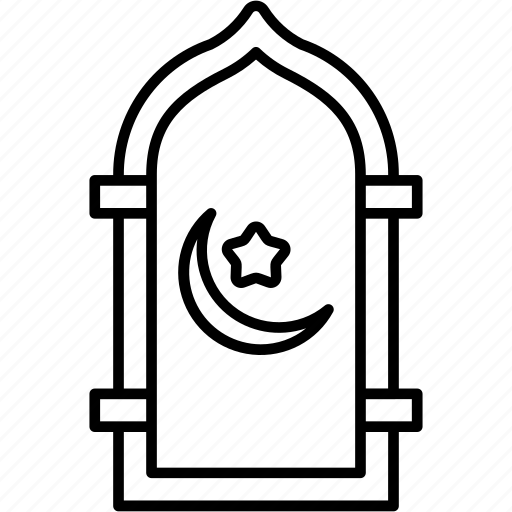 Ramadan, eid, muslim, islam, window arabian, building, window icon - Download on Iconfinder