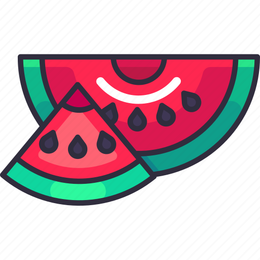 Watermelon, fruit, tropical, fresh, food, summer, holiday icon - Download on Iconfinder