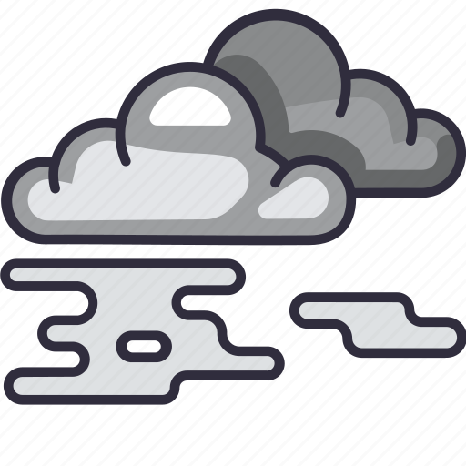 Fog, mist, foggy, misty, cloud, weather, forecast icon - Download on Iconfinder