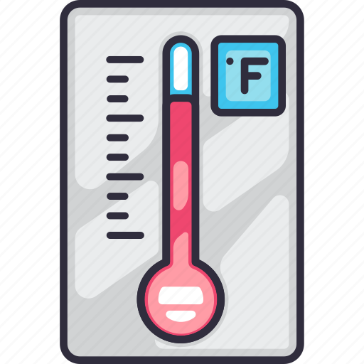 Temperature, fahrenheit, thermometer, check, measure, weather, forecast icon - Download on Iconfinder
