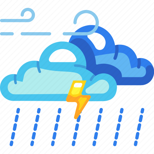 Cloudy cloud wind storm rain, cloudy cloud, wind, storm, rain, weather, forecast icon - Download on Iconfinder