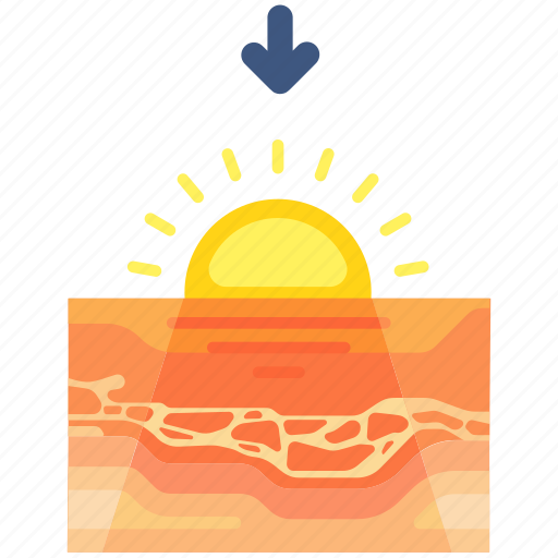 Sunset, sun, evening, sea, beach, weather, forecast icon - Download on Iconfinder