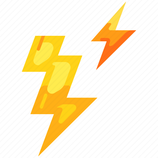 Thunder, storm, lightning, flash, thunderstorm, weather, forecast icon - Download on Iconfinder