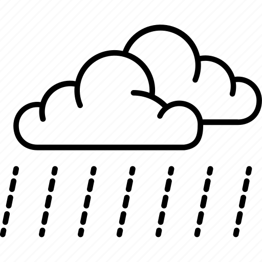 Cloudy cloud rain, cloudy, cloud, rain, rainy, weather, forecast icon - Download on Iconfinder