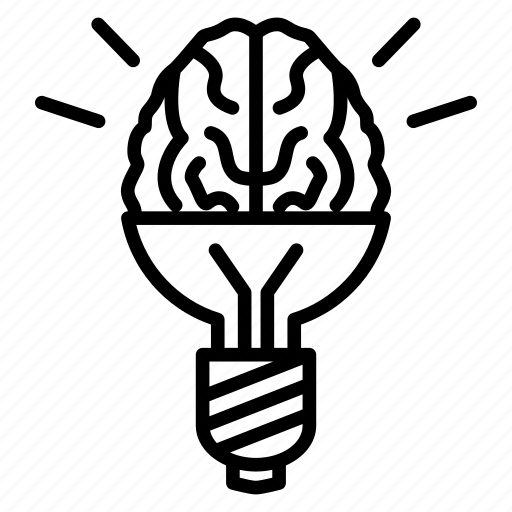Brain, brainbulb, idea, lightbulb icon - Download on Iconfinder