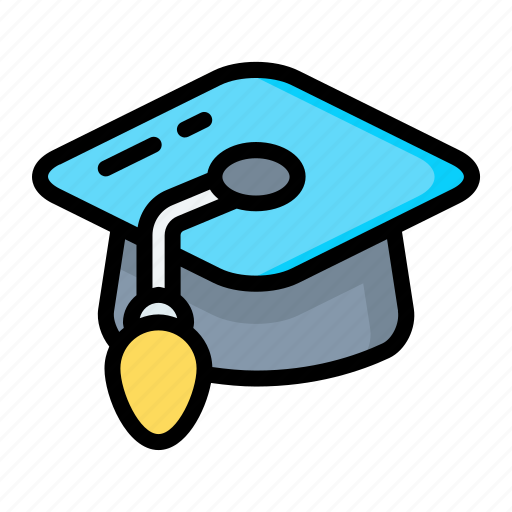 Academic, cap, education, graduation, hat icon - Download on Iconfinder
