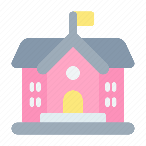 Building, college, education, highschool, learning icon - Download on Iconfinder