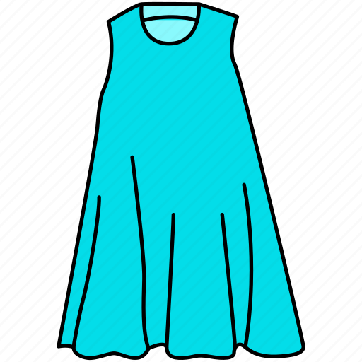 Dress, female gown icon, gown icon, maxi icon icon - Download on Iconfinder