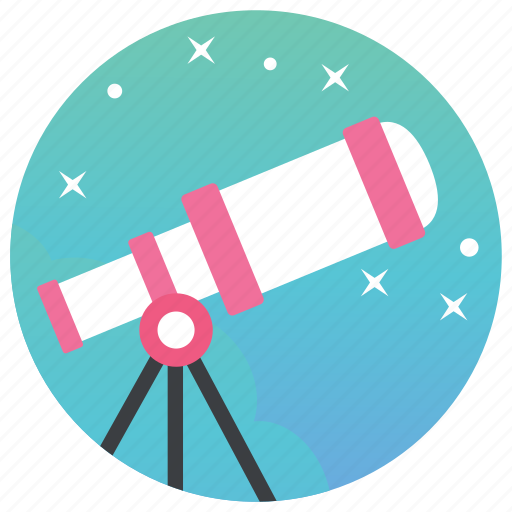 Astronomy, binoculars, optical telescope, research equipment, telescope icon - Download on Iconfinder