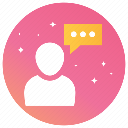 Chat, conversation, messages, speech, talk, typing icon - Download on Iconfinder