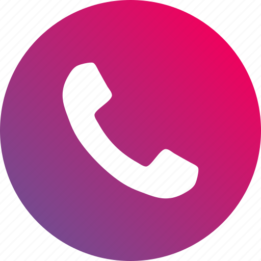 Call, calling, dial, gradient, phone icon - Download on Iconfinder
