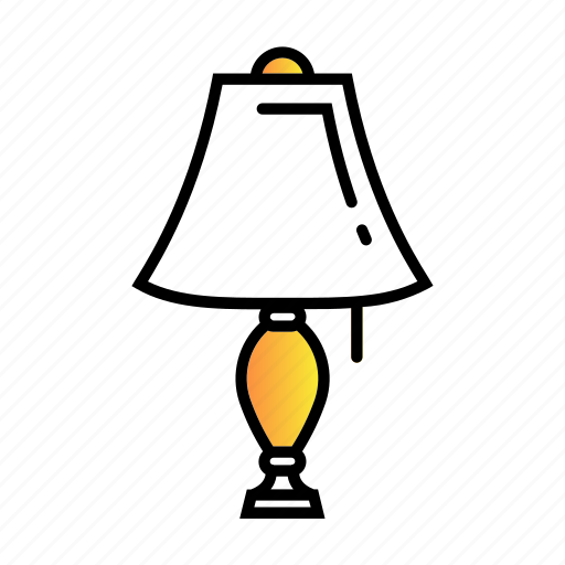 Lamp, light, night lamp, furniture icon - Download on Iconfinder