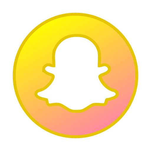 Circle, gradient, gradient icon, snapchat, social media icon - Free download