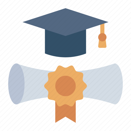Diploma, certificate, cap, graduate, graduation, university, collage icon - Download on Iconfinder