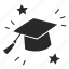 graduation, student, cap, mortarboard, hat, education 
