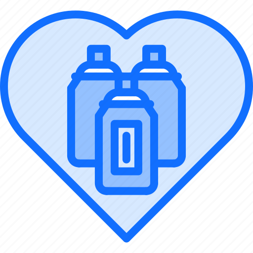 Love, heart, spray, paint, art, graffiti, artist icon - Download on Iconfinder