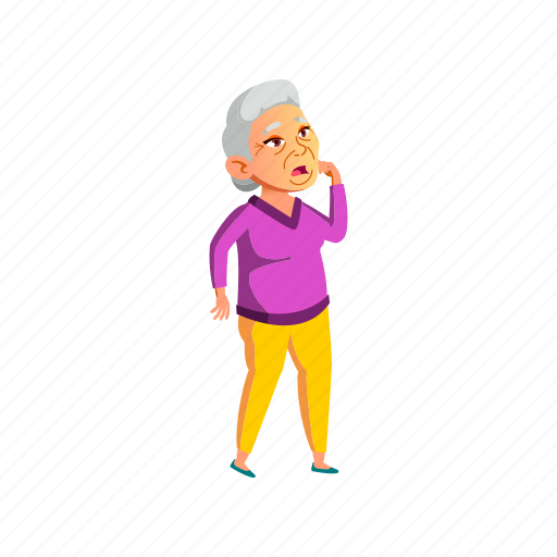 Asian, woman, aged, senior, looking, amazing, grandmother icon - Download on Iconfinder
