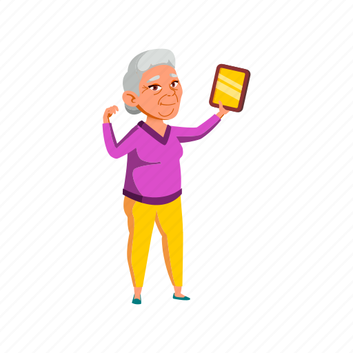 Grandmother, aged, japanese, woman, senior, showing, grandma icon - Download on Iconfinder