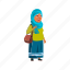muslim, elderly, lady, shopping, fashion, store, grandmother 