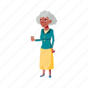 elderly, grandmother, senior, drinking, coffee, cafe, grandma 