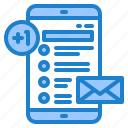 mobilephone, notification, mail, email, smartphone
