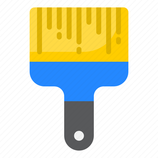 Brush, color, drawing, graphic, paint icon - Download on Iconfinder