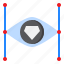 view, eye, graphic, design, diamond 