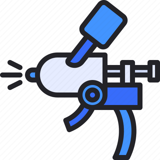 Spray, gun, painting, color, art, paint icon - Download on Iconfinder