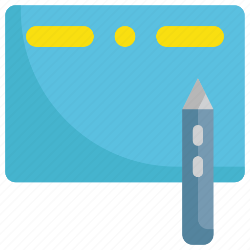 Creative, design, graphic, pen, pencil, tablet icon - Download on Iconfinder