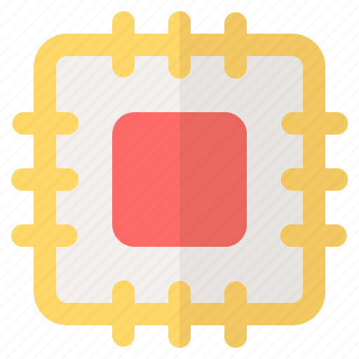 Circuit, cpu, electronic, graphic, hardware icon - Download on Iconfinder