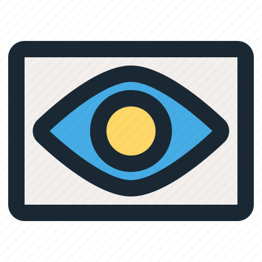 Curve, design, eye, lens, vision icon - Download on Iconfinder