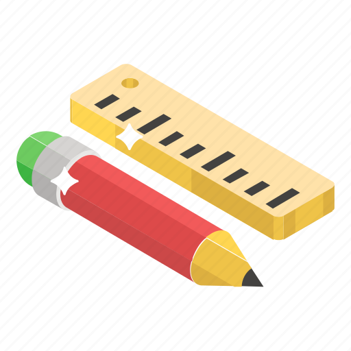 Drafting tools, drawing tools, geometry tools, measuring tool, pencil and ruler, sketching tool icon - Download on Iconfinder