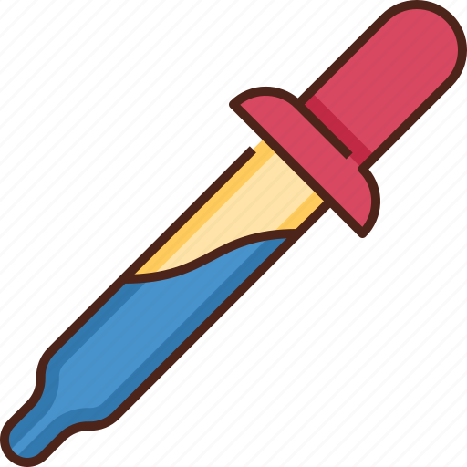 Eyedropper, dropper, picker, pipette, tool, color, graphic design icon - Download on Iconfinder
