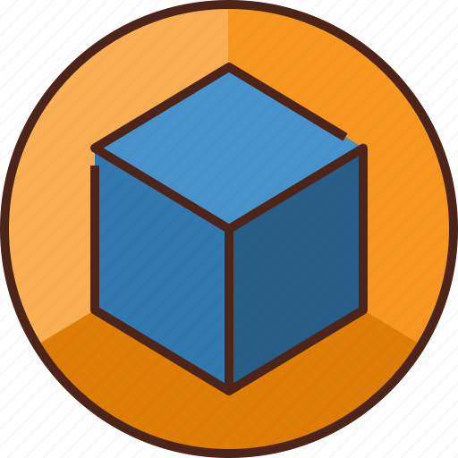 3d, cube, shape, design, three dimensional, graphic, tool icon - Download on Iconfinder
