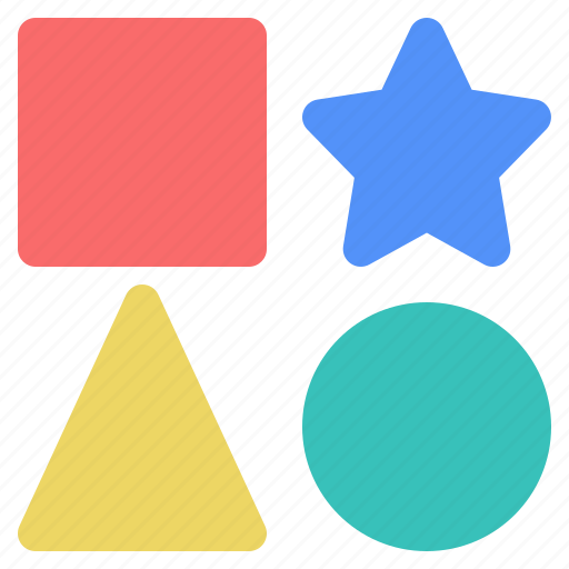 Circle, square, star, triangle, shape, symbol icon - Download on Iconfinder