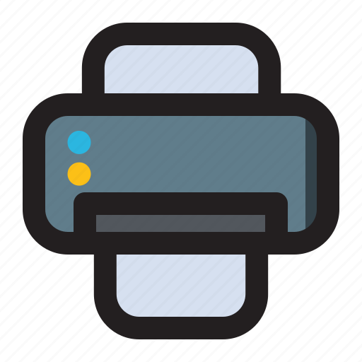 Print, printing, printer, device icon - Download on Iconfinder