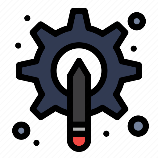 Designer, gear, graphic, pen, tool icon - Download on Iconfinder
