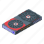 chipset, card, isometric 