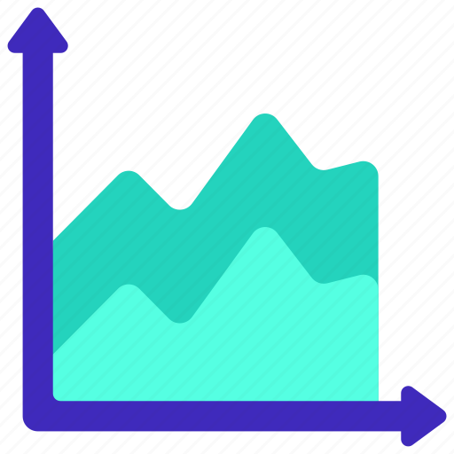Area, graph, chart, data, report icon - Download on Iconfinder