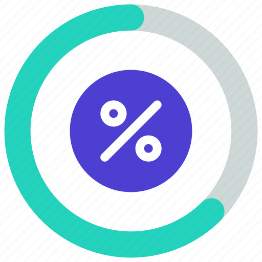 Percentage, progress, chart, progression, data icon - Download on Iconfinder