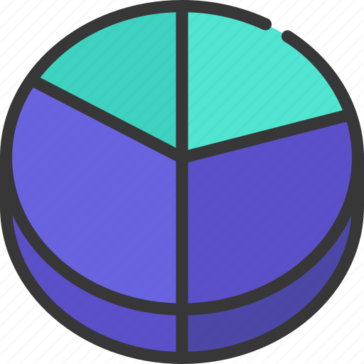 3d, pie, chart, graph, data icon - Download on Iconfinder