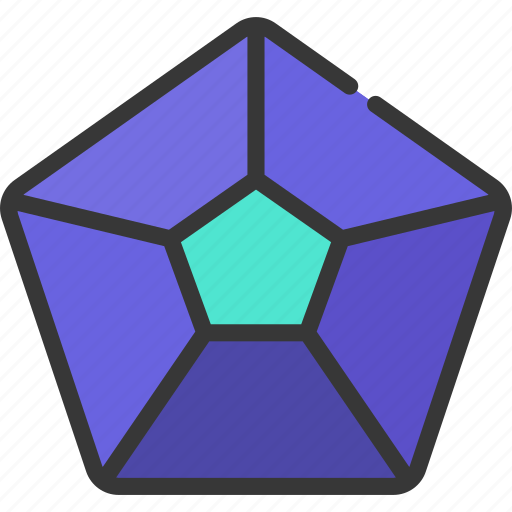 Hexagon, chart, graph, data, pie icon - Download on Iconfinder