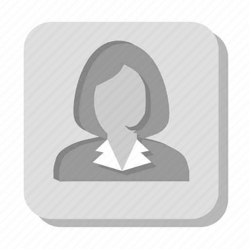 Woman, girl, lady, user, female, profile, person icon - Download on Iconfinder