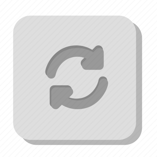 Gray, refresh, reload, update, arrow, sync icon - Download on Iconfinder
