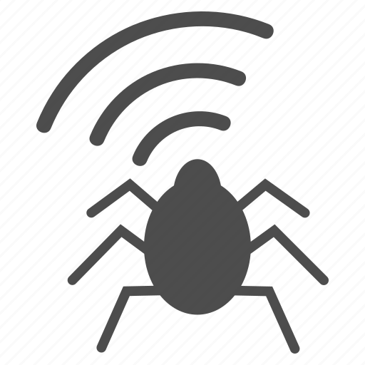 Bug, radio, signal, spy, wireless, antenna, equipment icon - Download on Iconfinder