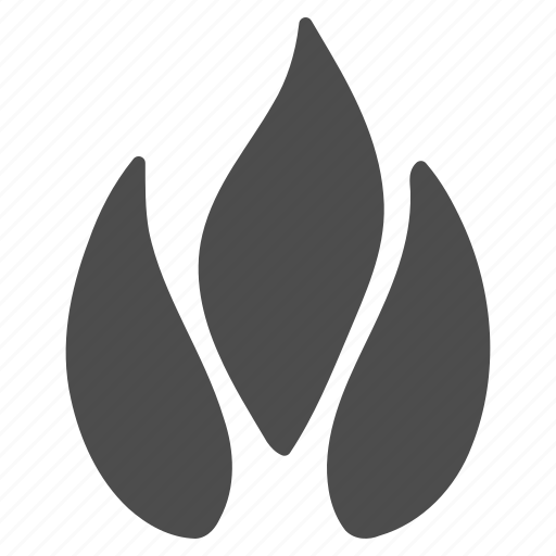 Fire, burn, flame, heat, danger, hot, nero icon - Download on Iconfinder
