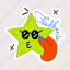 feedback star, feedback emoji, star emoji, rating star, review star 