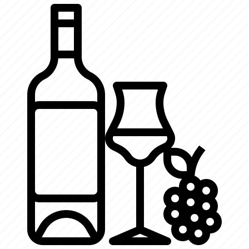 Wine, bottle, food, restaurant, alcoholic, drinks icon - Download on Iconfinder
